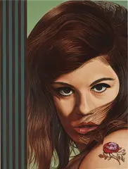 Lois Wahl by Richard Phillips, 2005, oil on linen, offered Nov 2013