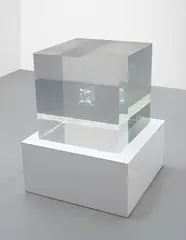 Untitled by Anish Kapoor, 2005, acrylic, with artist's pedestal, sold Nov 2013