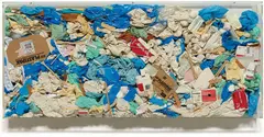 Urinal I by Damien Hirst, 1997-98, pharmaceutical supplies mounted in Plexiglas box, offered Nov 2013