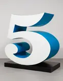 Robert Indiana, Five from the series Numbers One through Zero