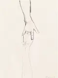 Bruce Nauman, Untitled, 1987, pencil and graphite on paper