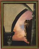 Joseph Cornell, Untitled (Buddha at Sundown)