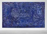 Arnaldo Roche-Rabell, The Pursuit of Happiness, 2009, oil on gessoed paper