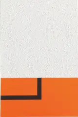 Small White Cell with Conduit by Peter Halley, 1985, acrylic and Roll-A-Tex on canvas, sold Nov 2013
