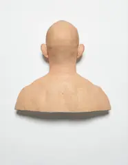 Back of Jay by Evan Penny, 2004, silicon, pigment, hair, aluminum, offered Nov 2013