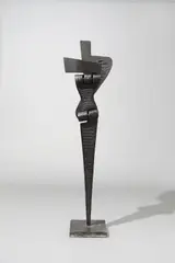 Sorel Etrog, Homage to Nijinsky, 1977, bronze with black patina