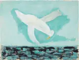 Milton Avery, Bird with Choppy Sea