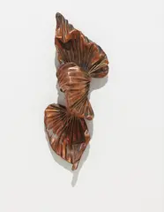 Lagniappe Rosette by Lynda Benglis, 1995, bronze over wire mesh, offered Nov 2013