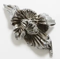 Metz by Lynda Benglis, 1985, bronze wire, chrome, nickel, sold Nov 2013