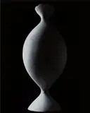 Mathematical Form: Surface 0004 (Onduloid: a surface of revolution with constant non-zero mean curvature) from the series Conceptual Forms by Hiroshi Sugimoto, 2004, gelatin silver print, sold Nov 2013