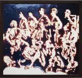 Immigrant from the series Images of Chocolate by Vik Muniz, 1999, chromogenic print, sold Nov 2013
