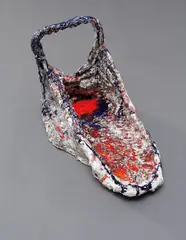 Jaw Artist/RWB by Sterling Ruby, 2009, ceramic, sold Nov 2013
