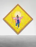 Kehinde Wiley, Easter Realness #7, 2004, oil on canvas, in artist's gilded frame