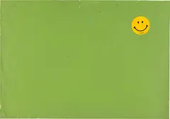 Untitled by Franz West, circa 1977-80, sticker and paint on paper, offered Nov 2013