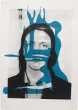 Albert Oehlen, Untitled (Self Portrait)