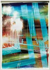 Mariah Robertson, 2, 2011, chromogenic print on metallic paper
