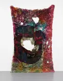 Anna Betbeze, Cenote, 2011, wool, RYA carpet, acid dyes, watercolor