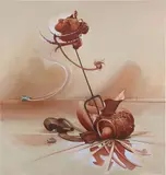 Inka Essenhigh, Straight To Hell, 2003, oil on canvas