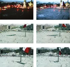 Francis Alÿs, Zócalo, May 22, 1999, single screen video projection with sound