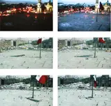 Francis Alÿs, Zócalo, May 22, 1999, single screen video projection with sound