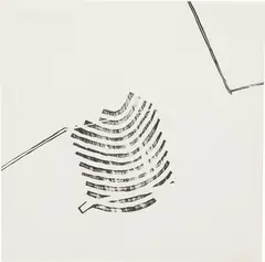 Gego, Untitled, 1966, lithograph on paper