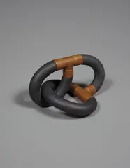 José Damasceno, Untitled, 1992, copper pipes and rubber