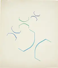 Untitled by João José Costa, 1956, gouache on paper, offered Nov 2013