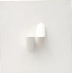 Untitled by Sergio Camargo, 1980, painted wood, sold Nov 2013