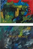 Glexis Novoa, Two works: (i) Wesotinks (from the series To Be or Not to Be: Etapa Romántica); (ii) Moncetancz (from the series To Be or Not to Be: Etapa Romántica), 1988, acrylic on paper