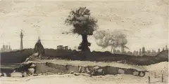 Glexis Novoa, Live TV, 2002, graphite on travertine