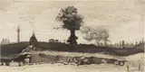 Glexis Novoa, Live TV, 2002, graphite on travertine