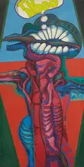 Umberto Peña, Tu Nooo, 1967, oil on canvas