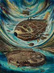 Vicente Hernández, Opus Habana, 2008, oil on canvas