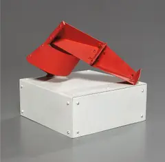 Puente by Édgar Negret, 1976, painted aluminum, sold Nov 2013