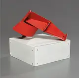 Édgar Negret, Puente, 1976, painted aluminum