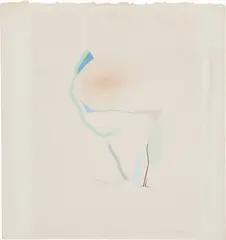 Tunga, Untitled, 1973, watercolor and ink on paper