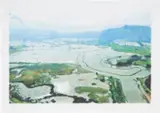 Esteban Peña, Valle de Ubate (from the series Aguadas), 2012, watercolor on wove paper