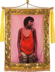 Miguel Rio Branco, Amaú, 1983/2006, photograph on cloth