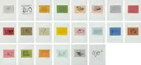 Ulysses portfolio and book by Robert Motherwell, 1988, The complete deluxe set of 62 etchings, including the suite of 22 etchings (20 in colors) and the bound set of 40 etchin, sold Apr 2013