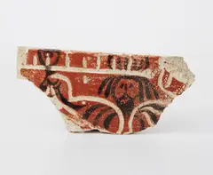 Personnage by Pablo Picasso, 1962, Unique ceramic fragment painted in colors with glaze,, offered Apr 2013