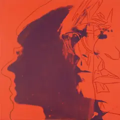Andy Warhol, The Shadow, 1981, Unique screenprint in colors, on Lenox Museum Board, the full sheet,