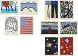 Roy Lichtenstein, La nouvelle chute de l'Amérique (The New Fall of America) suite, 1992, The complete set of 10 etching and aquatints in colors, on Japanese nacré paper, with full margins,