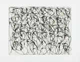 Brice Marden, Cold Mountain Series, Zen Studies 1-6: plate 1