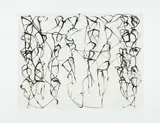 Brice Marden, Cold Mountain Series, Zen Studies 1-6: plate 6