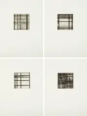 Tiles portfolio by Brice Marden, 1979, The complete set of four etchings and aquatints, on Somerset Satin paper, with full margins,, sold Apr 2013