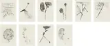 Louise Bourgeois, Homely Girl, A life suite, 1992, The complete set of 10 etchings with drypoint, on Somerset paper, with full margins,