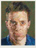 Chuck Close, James, 2004, Screenprint in colors, on Saunders Waterford paper, with full margins,