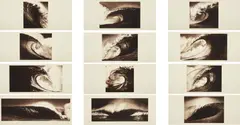 Untitled (Waves) suite by Robert Longo, 2000, The complete set of 12 iris prints, on Somerset Velvet paper, with full margins,, sold Apr 2013