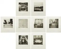 Matthew Barney, Nisshin Maru portfolio, 2007, The complete set of eight photogravures with embossing, on Hahnemühle Copperplate paper, with full margins,