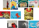 Various Artists, Giants Portfolio, 2005, The complete set of 10 lithographs and screenprints in colors, on Arches paper, the full sheets,